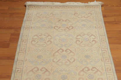 3' x 12' Hand Knotted Traditional Oriental Area Rug 100% Wool Runner Gray