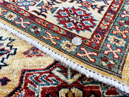 Super Kazak (5'08"x7'11") gold/ivory