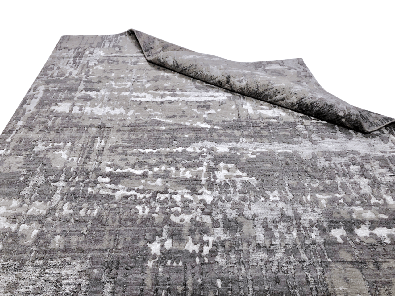 Contemporary textured dark gray 10x14