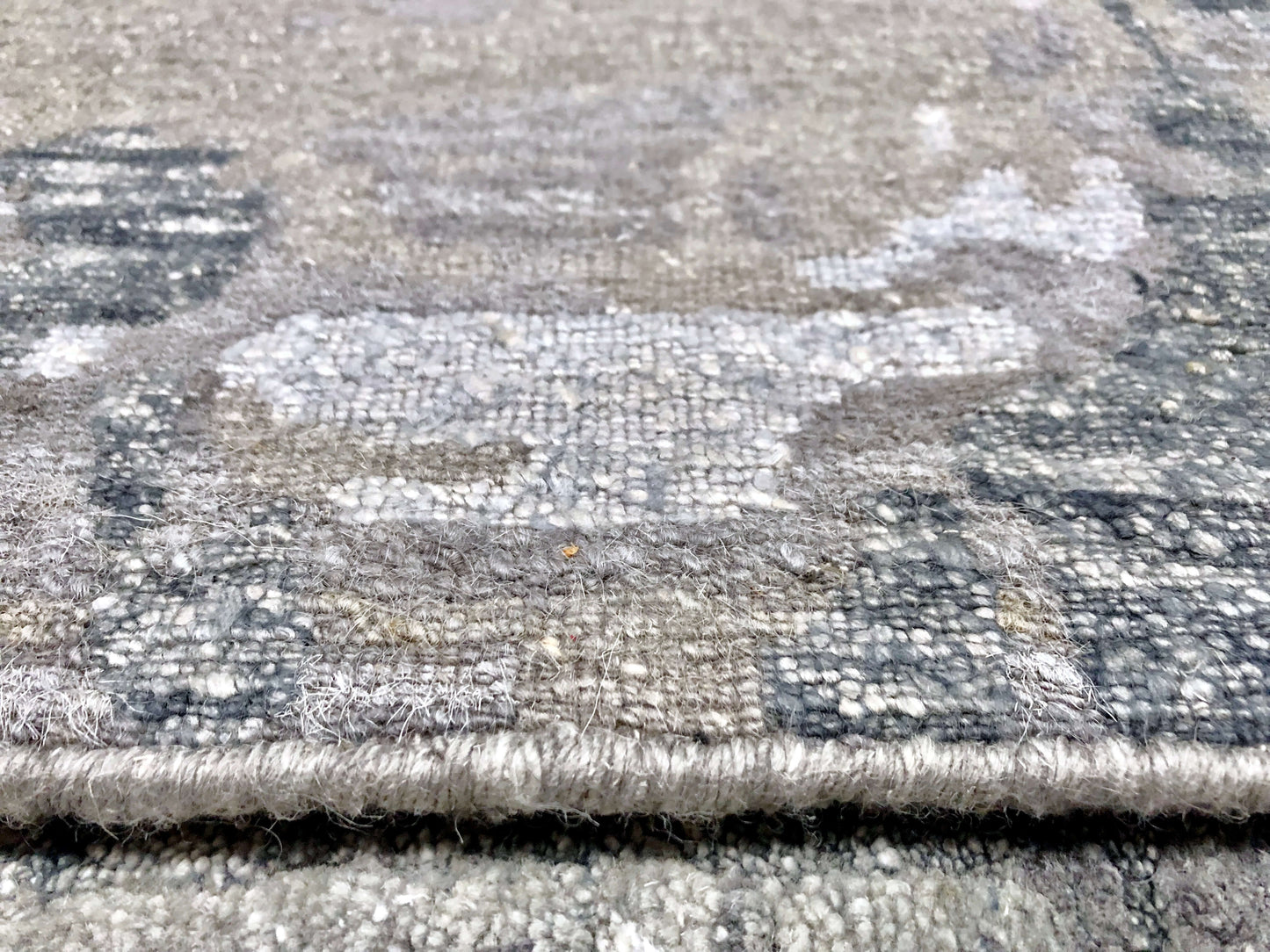 Contemporary textured dark gray 10x14