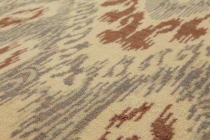 8' x 10' Hand Knotted 100% Wool Turkish Weave Oriental Area rug 8x10 ft Beige