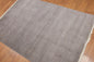 4' x 6' Hand Knotted Traditional Oriental 100% Wool Area rug Gray 4x6