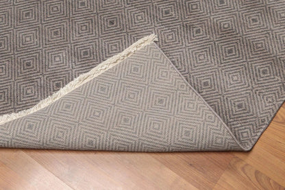 4' x 6' Hand Knotted Traditional Oriental 100% Wool Area rug Gray 4x6