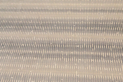 6' x 9' Hand Knotted Glam Industrial 100% Wool Area rug Gray