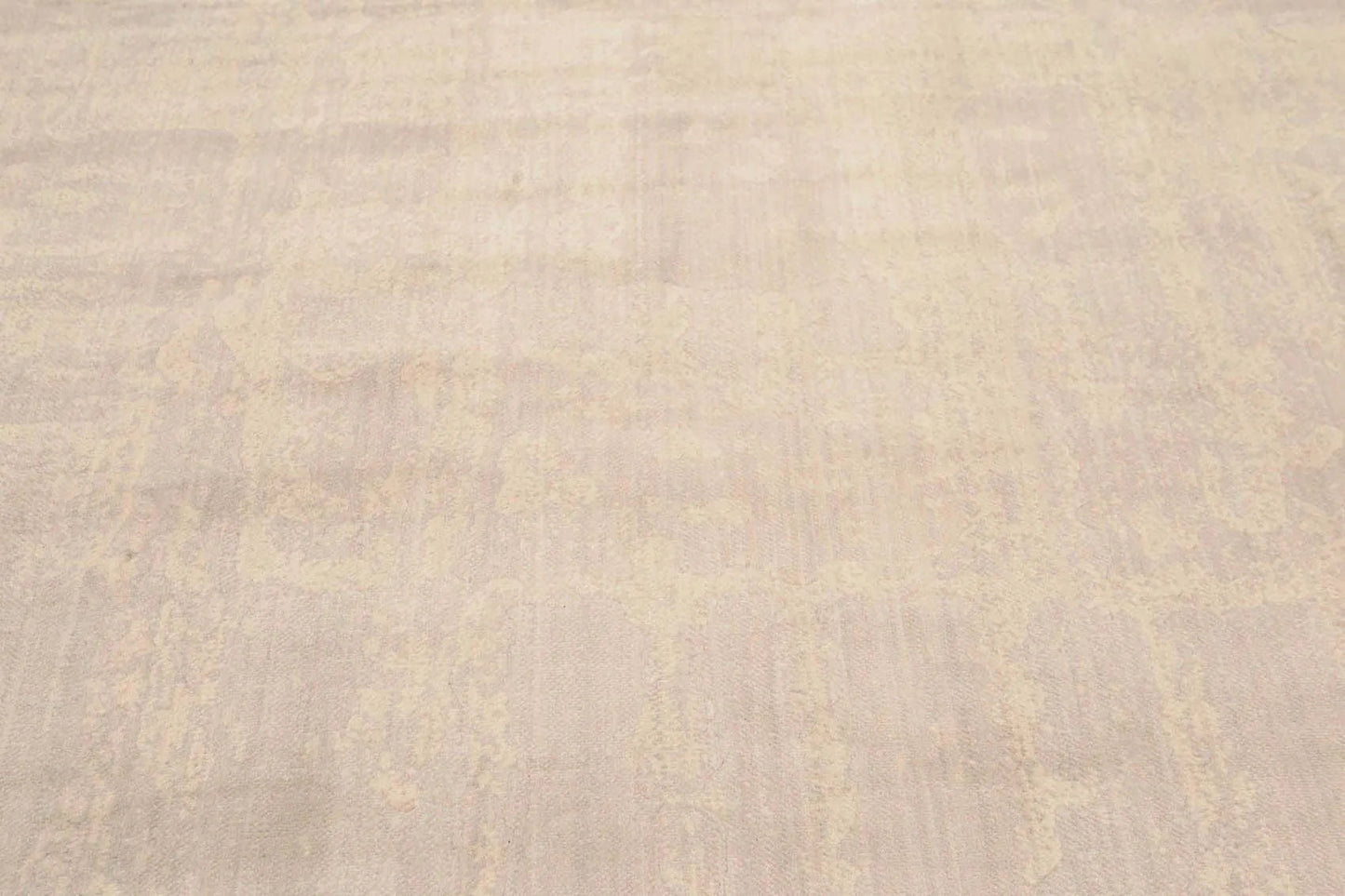 6' x 9' Hand Knotted Abstract Design Distress Look Area rug Tan