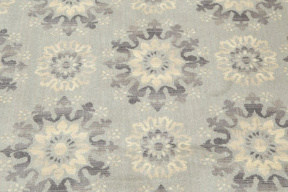 6' x 9' Hand knotted 100% Wool Oriental Area rug Modern Gray