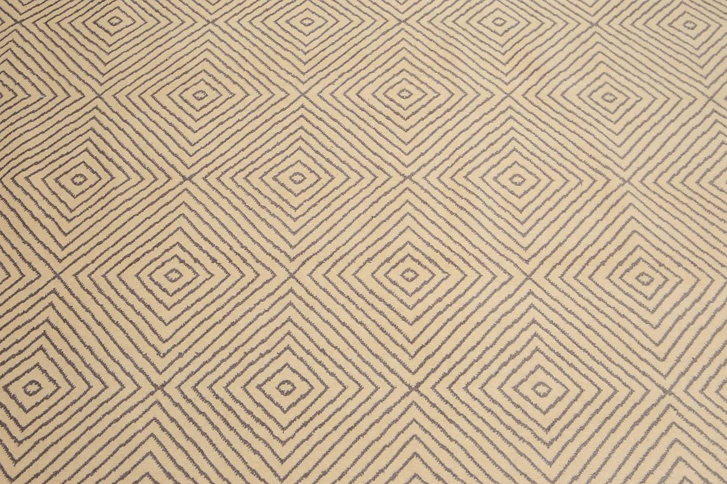 8' x 10' Hand Knotted 100% Wool Traditional Oriental Area Rug Ivory