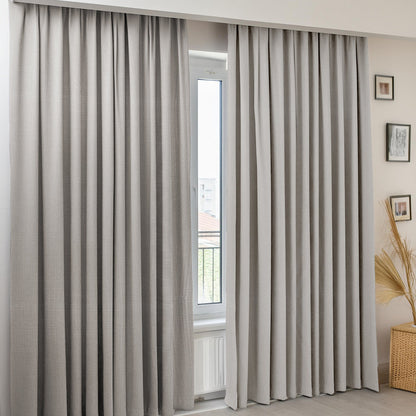 Linen Gray Curtain