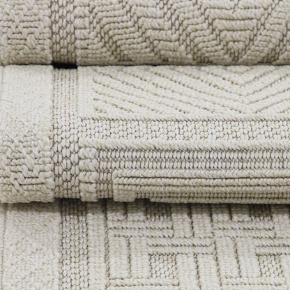 Katia White Machine Woven Rug