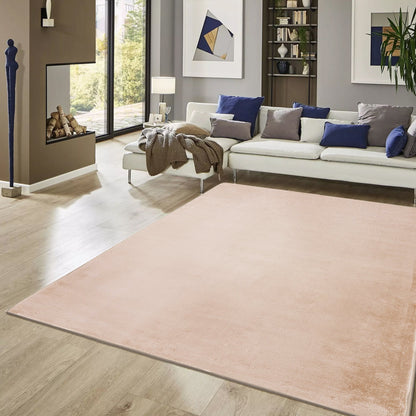 Cream Plush Area Rug