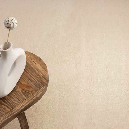 Cream Plush Area Rug