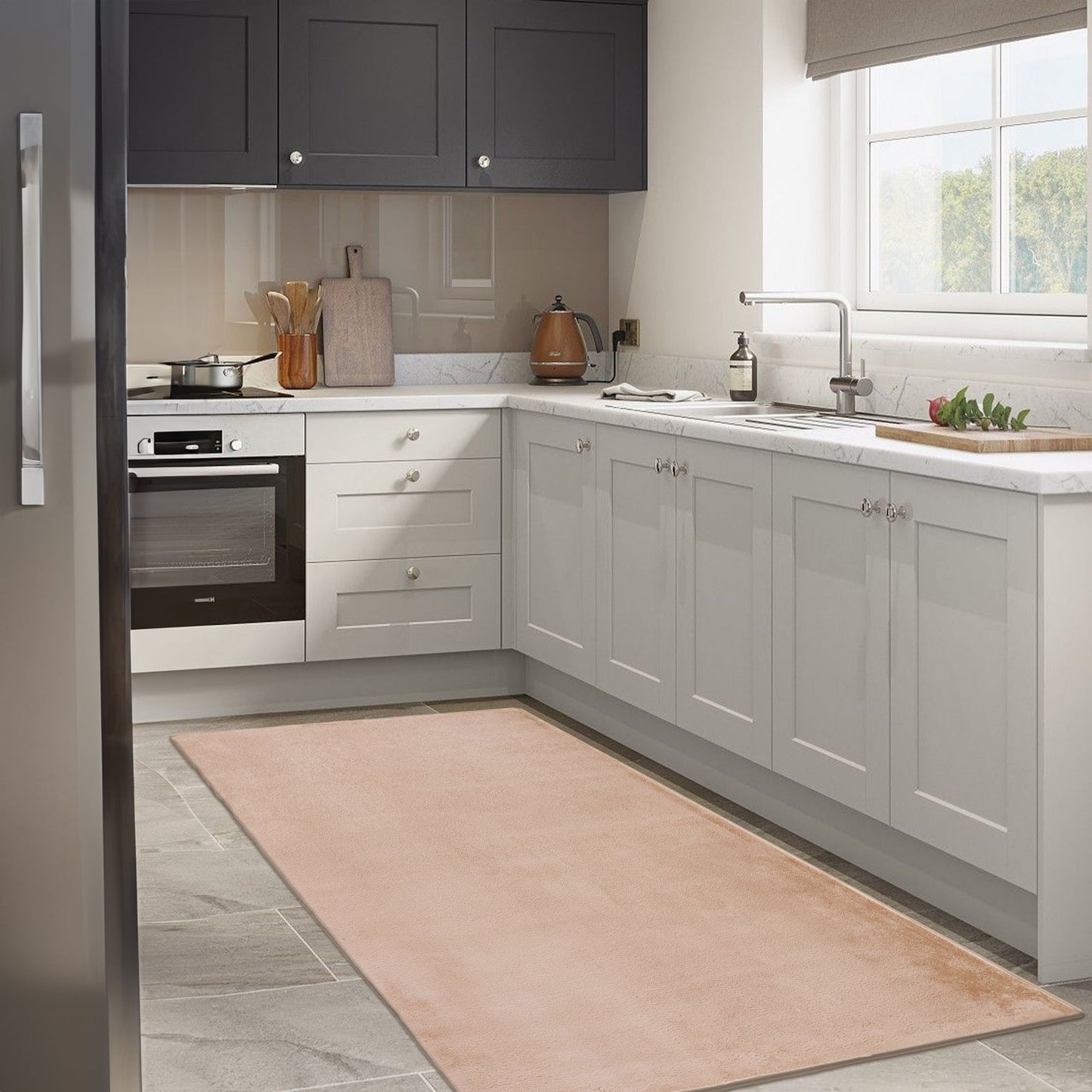 Cream Plush Area Rug