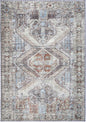 Le Grand Louvre Contemporary in Blue & Grey Rug
