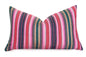 LIMITED 003 - Peruvian Stripe Pillow Cover - Pink and Green