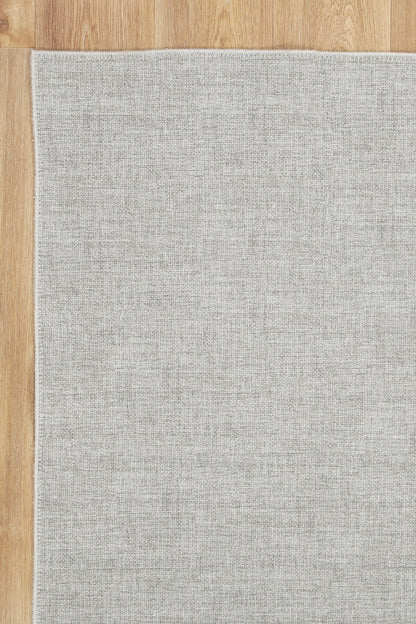 Urban Linen Solid in Grey Rug