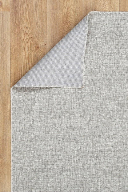 Urban Linen Solid in Grey Rug