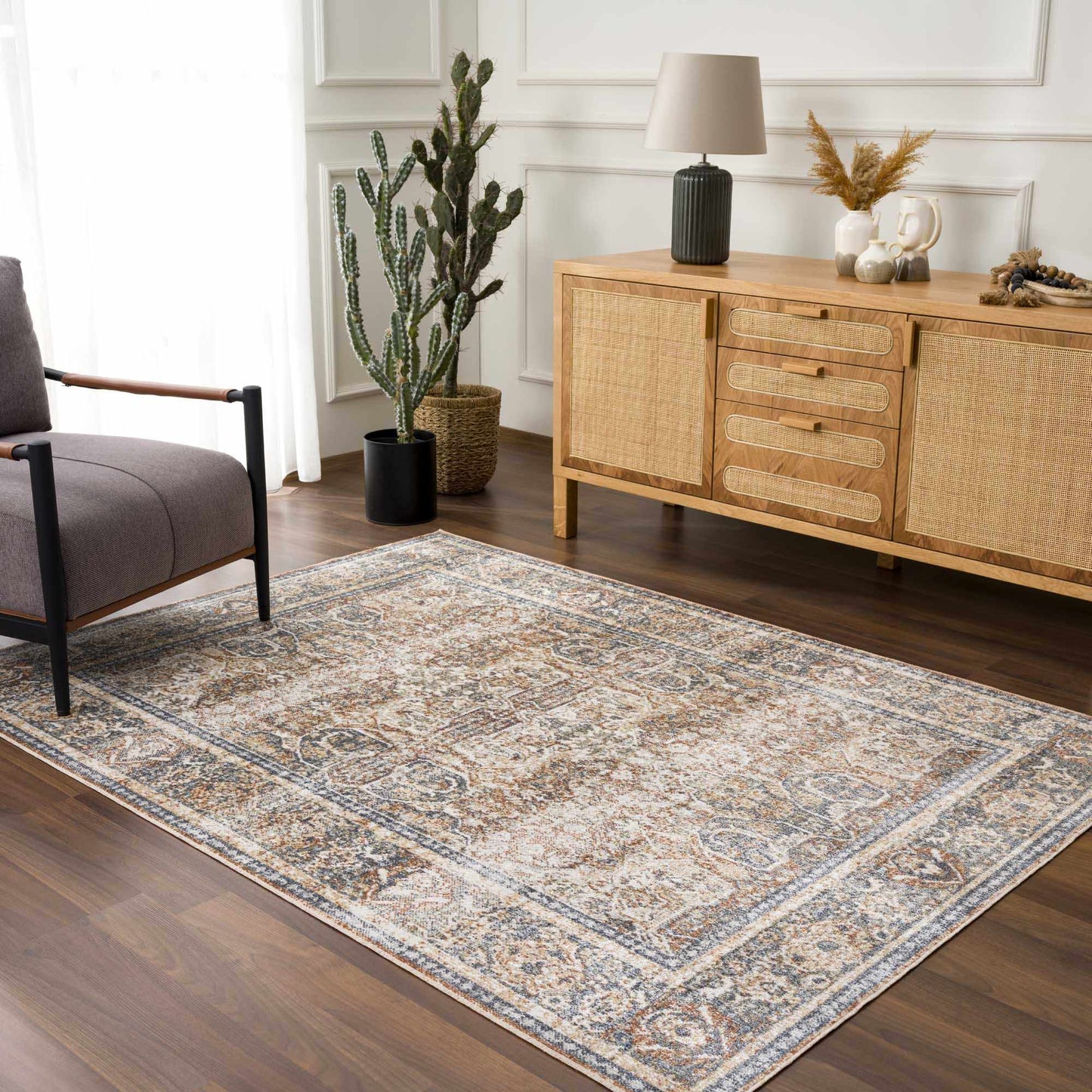Arias Blue Boutique Washable Rug