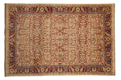 6x9 Vintage Indian Bijar Design Carpet