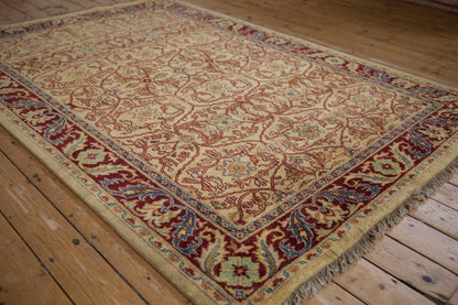 6x9 Vintage Indian Bijar Design Carpet