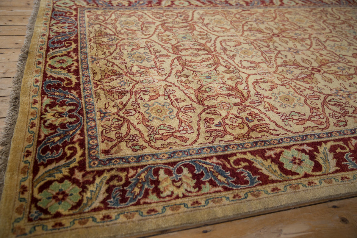 6x9 Vintage Indian Bijar Design Carpet