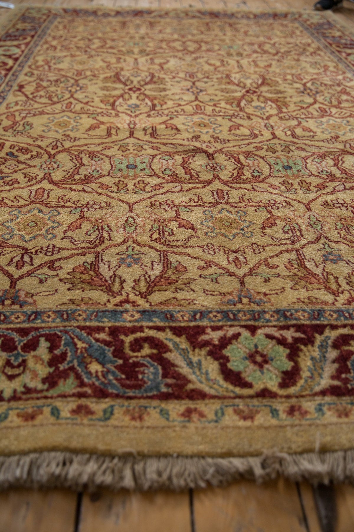 6x9 Vintage Indian Bijar Design Carpet