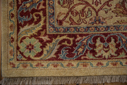6x9 Vintage Indian Bijar Design Carpet