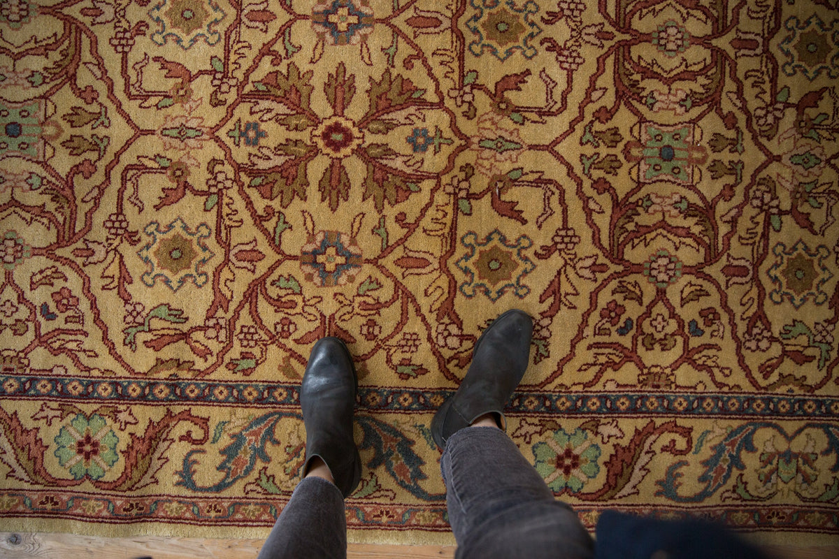 6x9 Vintage Indian Bijar Design Carpet