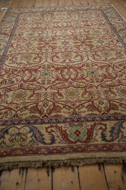 6x9 Vintage Indian Bijar Design Carpet