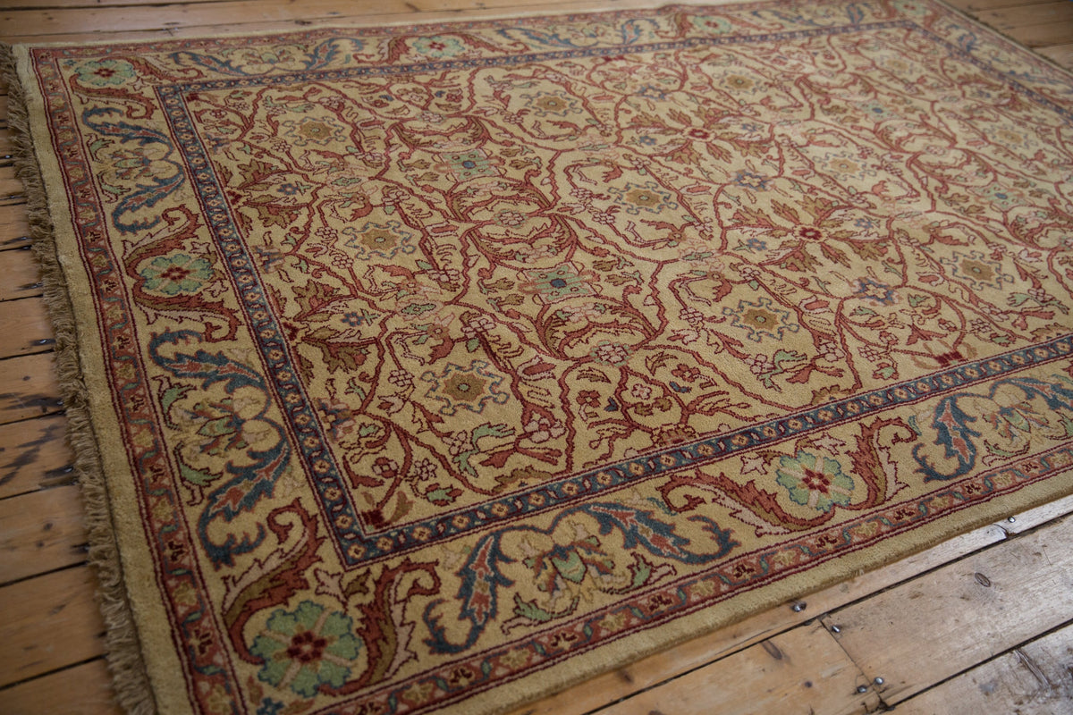 6x9 Vintage Indian Bijar Design Carpet