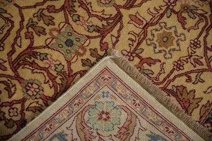 6x9 Vintage Indian Bijar Design Carpet