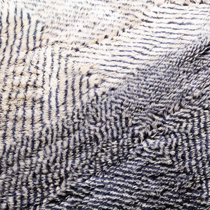 Blue Diamond - Luxury Shag Moroccan Rug