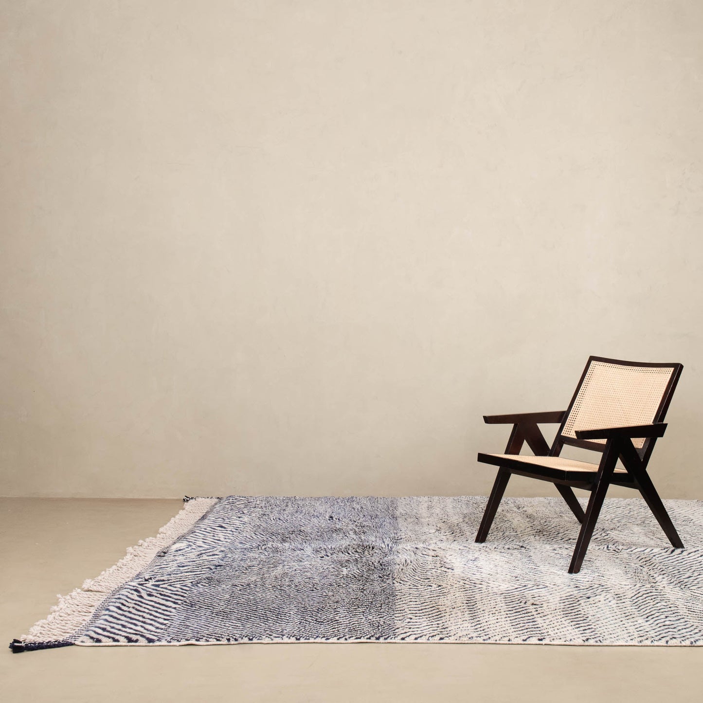 Blue Diamond - Luxury Shag Moroccan Rug