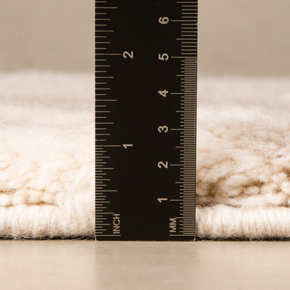 Sandy Blonde - Luxury Shag Moroccan Rug