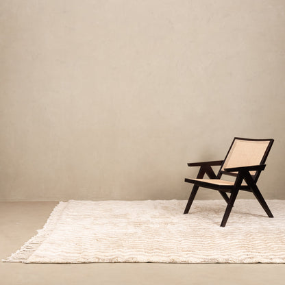 Sandy Blonde - Luxury Shag Moroccan Rug