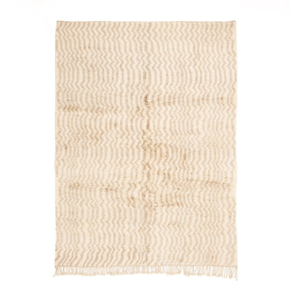 Sandy Blonde - Luxury Shag Moroccan Rug