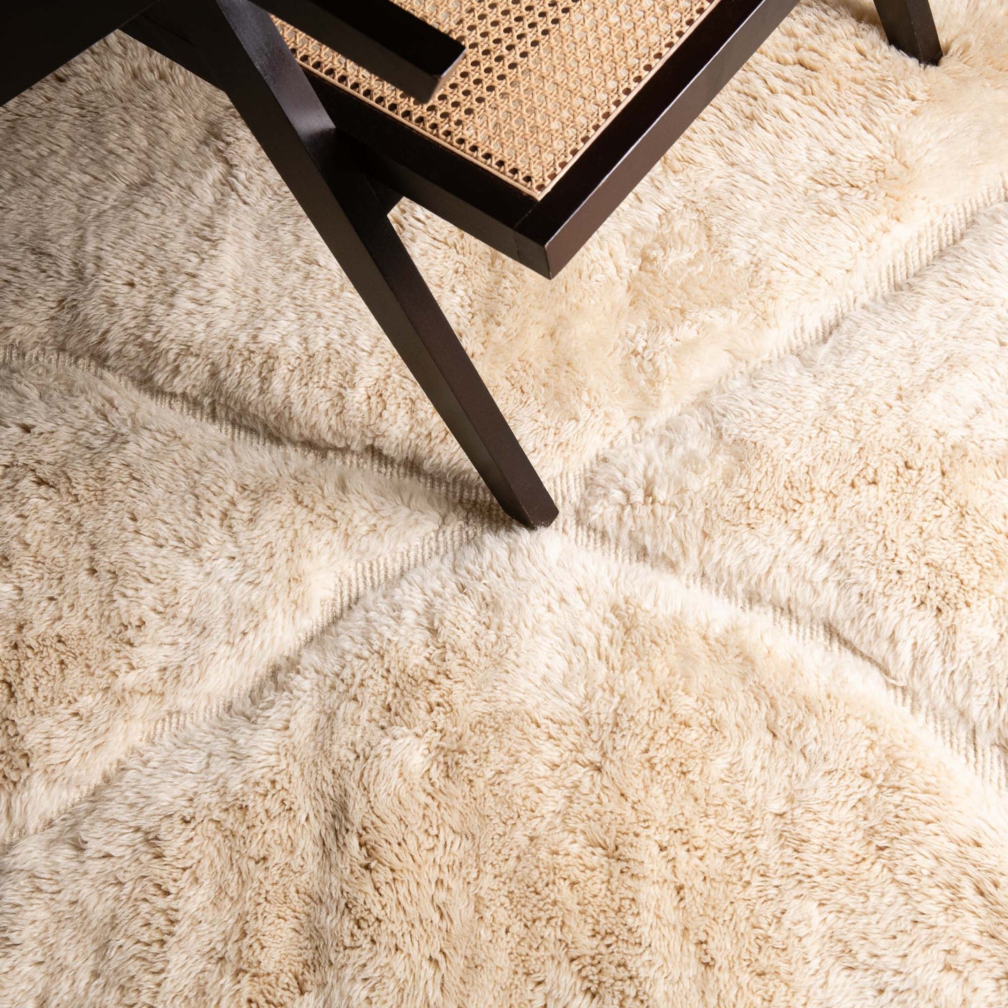 Cross-Roads - Luxury Shag Moroccan Rug