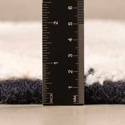 Unbalanced Ratio - Luxury Shag Moroccan Rug