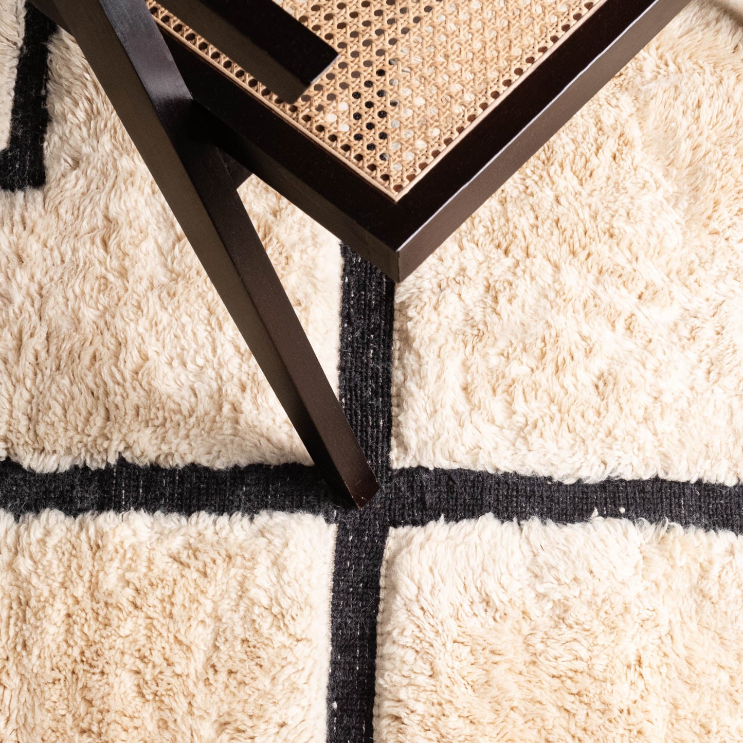 Unbalanced Ratio - Luxury Shag Moroccan Rug