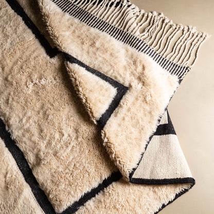 Unbalanced Ratio - Luxury Shag Moroccan Rug