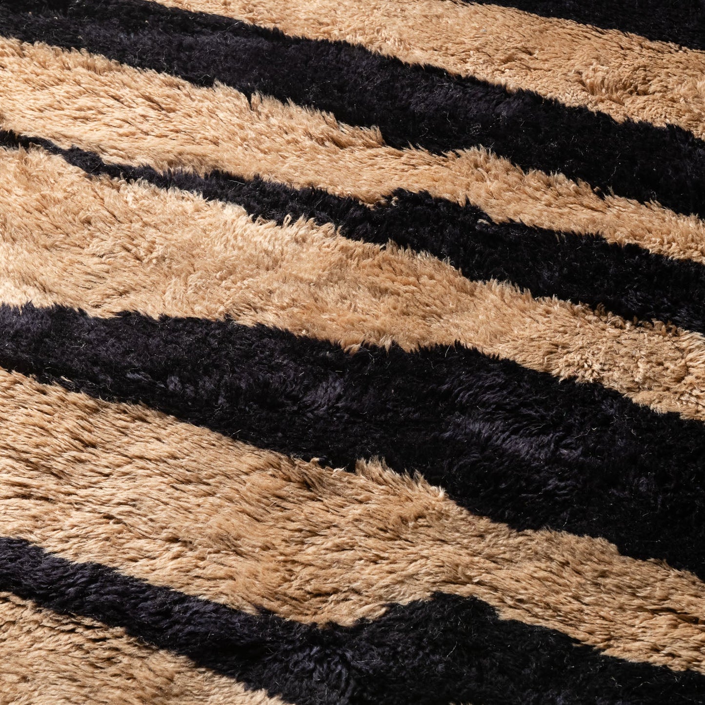 Wild Stripes - Luxury Shag Moroccan Rug