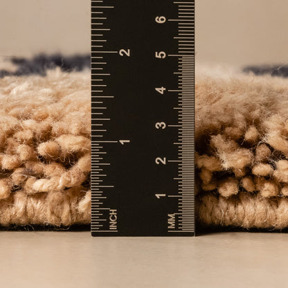 Wild Stripes - Luxury Shag Moroccan Rug