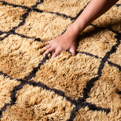 Borderline - Luxury Shag Moroccan Rug