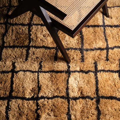 Borderline - Luxury Shag Moroccan Rug