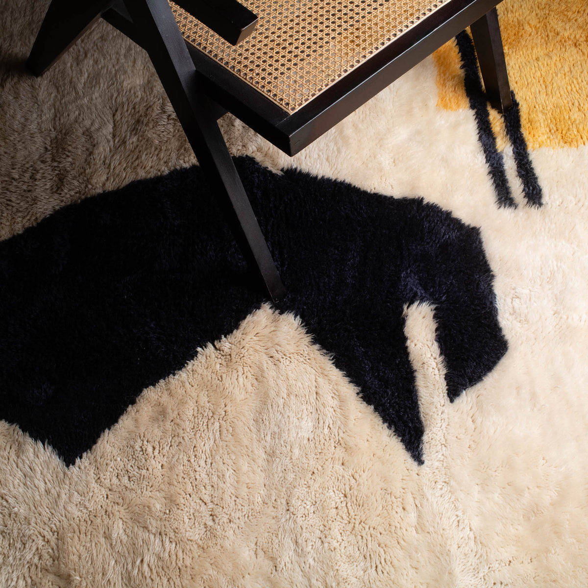 Masnsen - Luxury Shag Moroccan Rug
