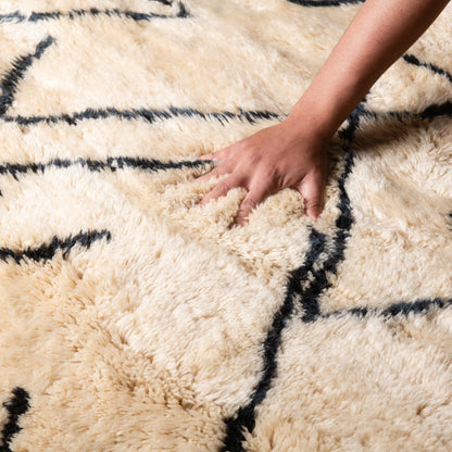 Atlas Mountains - Luxury Shag Moroccan Rug