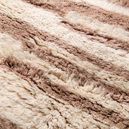 Shimmering Sands - Luxury Shag Moroccan Rug