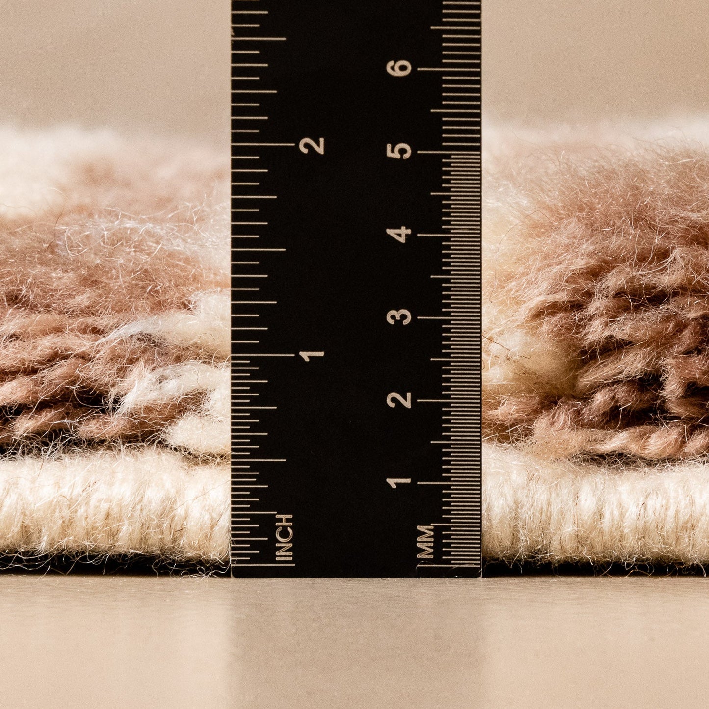 Shimmering Sands - Luxury Shag Moroccan Rug