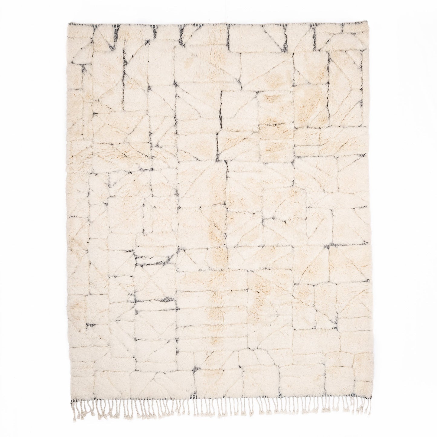 Fragmented Memories - Luxury Shag Moroccan Rug