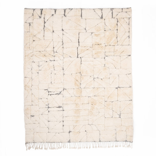 Fragmented Memories - Luxury Shag Moroccan Rug