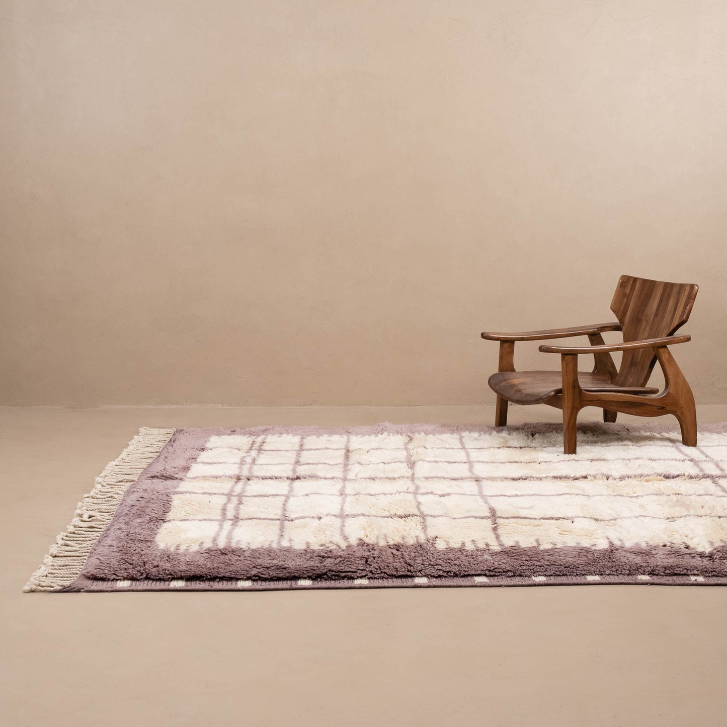 Regal Romance - Luxury Shag Moroccan Rug